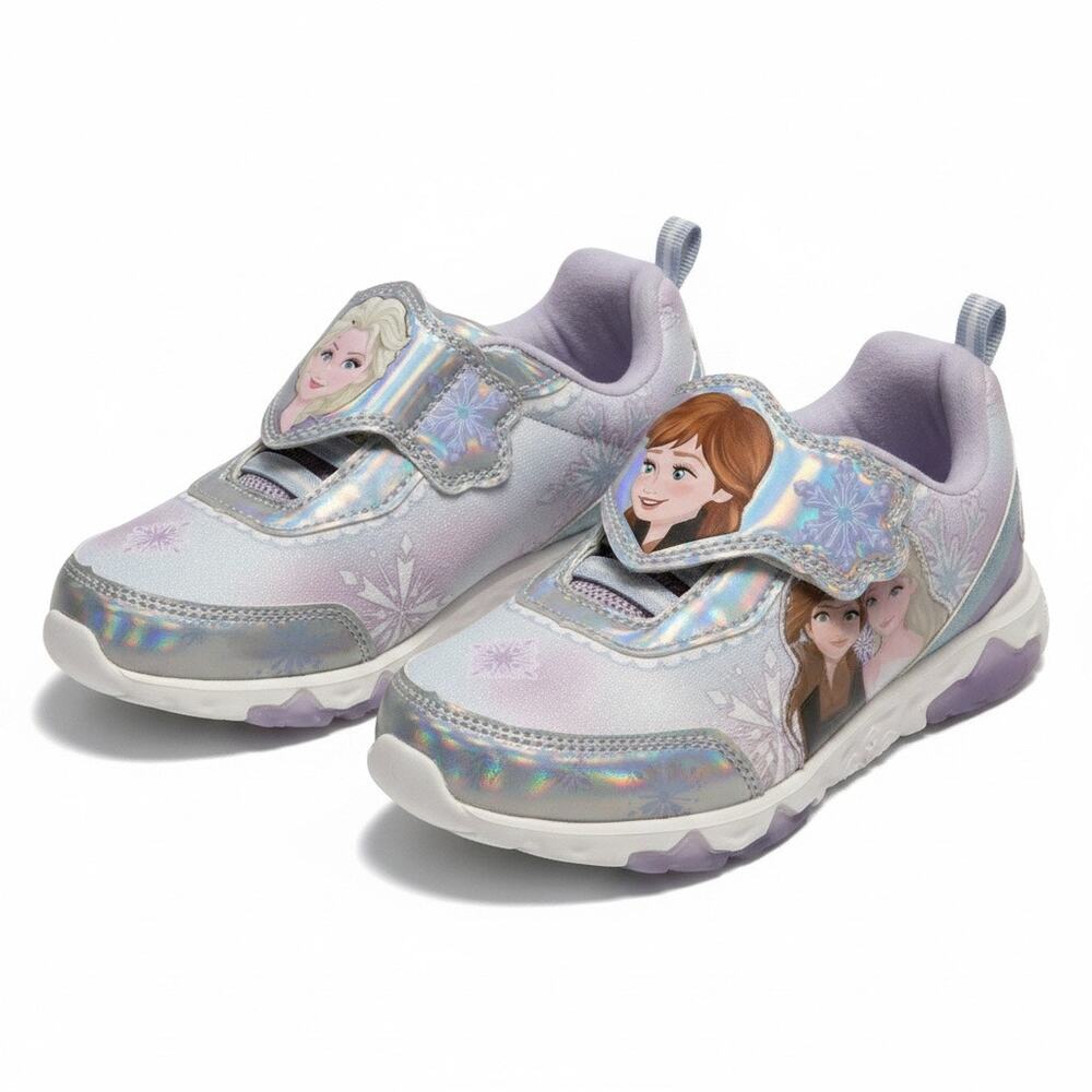 Disney Frozen Elsa and Anna Olaf Toddler Girls' Sneakers Sz 12